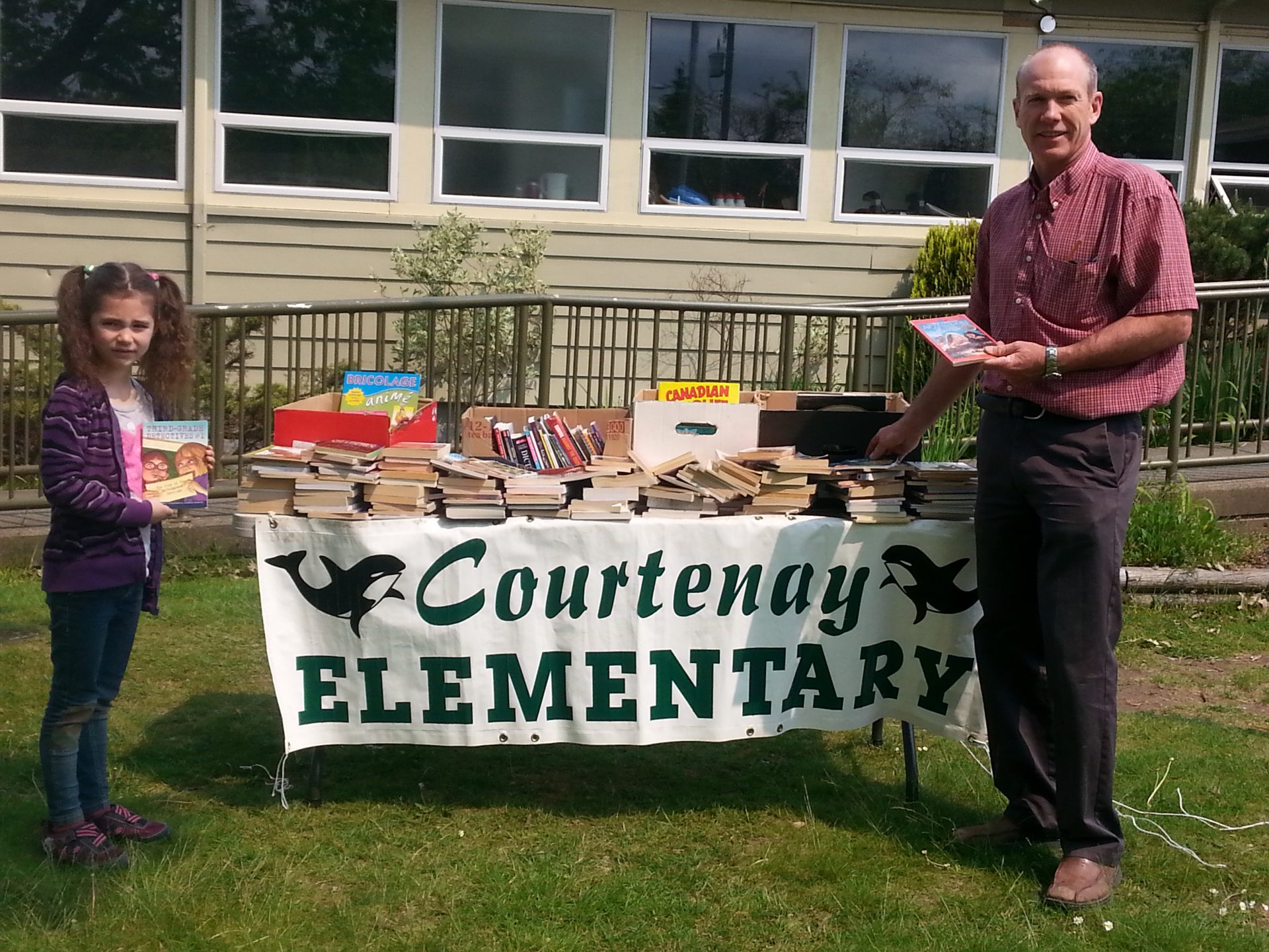 Wanted: Books for Courtenay Elementary Resource Fair