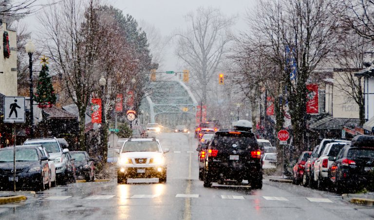 Snowfall warning issued for Comox Valley