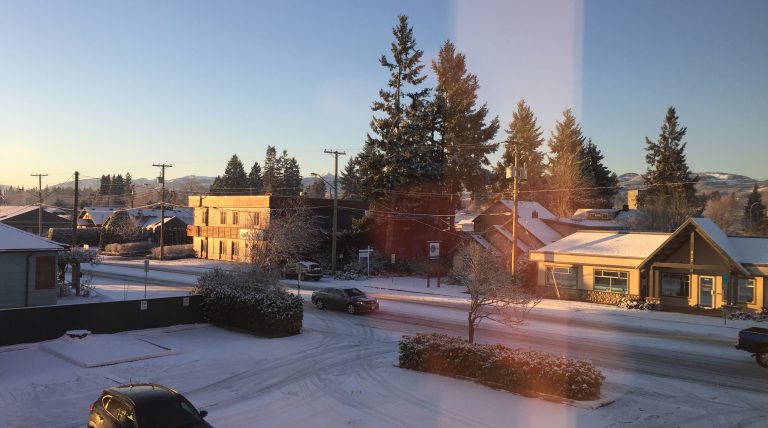 Snow in the forecast for Comox Valley