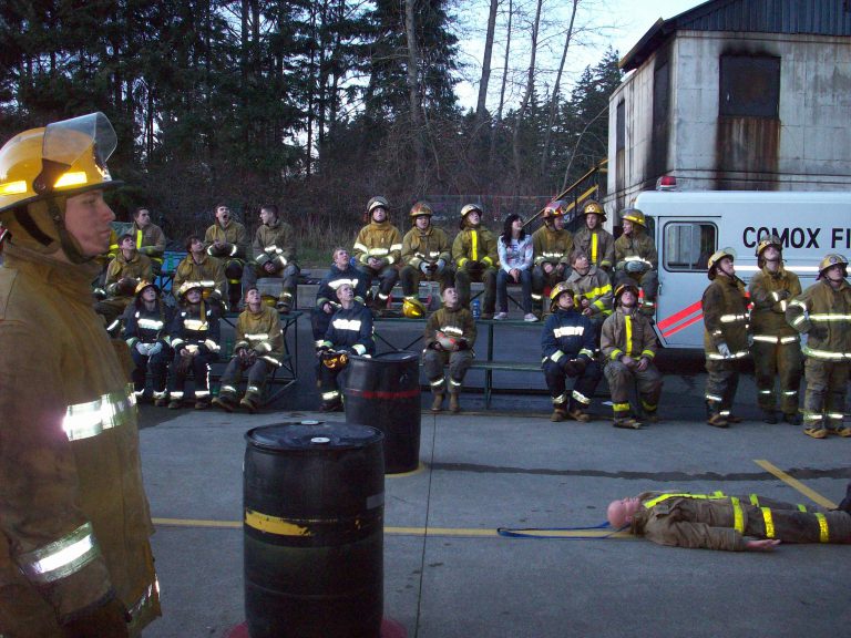 Comox fire department planning youth camp for end of March