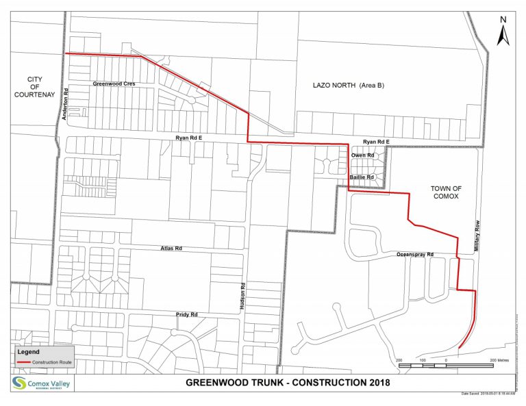 Crews to begin Greenwood Trunk sewer line work next week