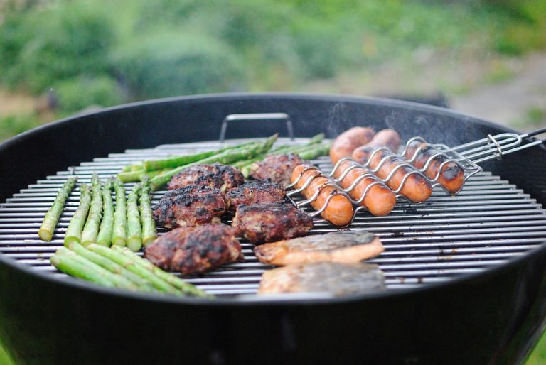 Grilling steaks and staying safe  