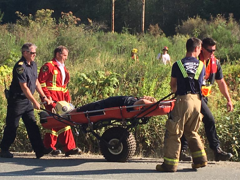 Firefighters, paramedics pull injured boy from Browns River Falls