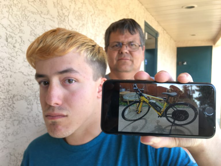 GoFundMe page supports bike theft victim