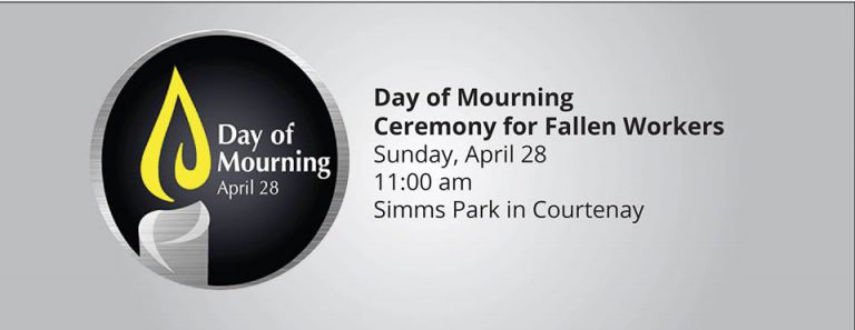 City of Courtenay to host day of mourning ceremony