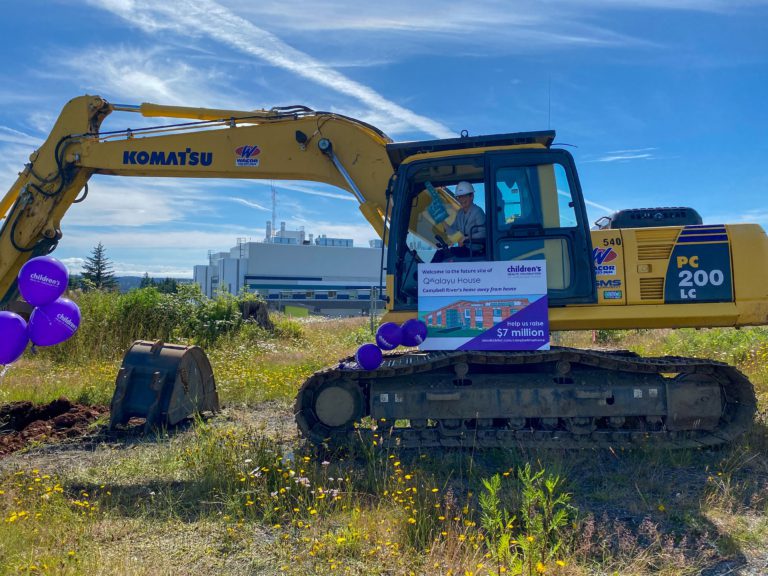 Children’s Health Foundation breaks ground on Campbell River’s ‘home away from home’