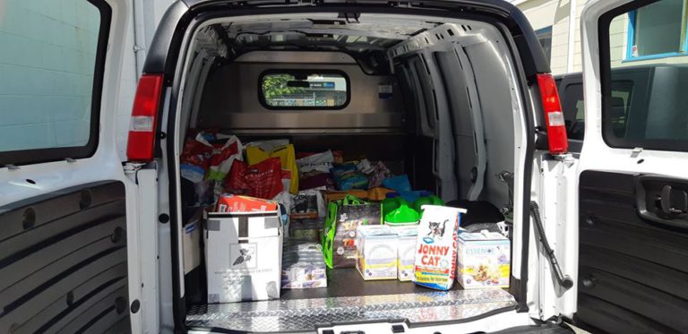 BC SPCA extends pet food bank services to remote communities on Vancouver Island