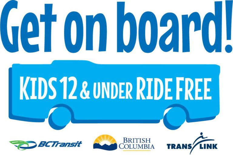 Transit now free in B.C. for children 12 and under