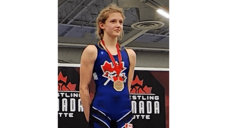 Vanier Secondary wrestler brings home double gold from national championships