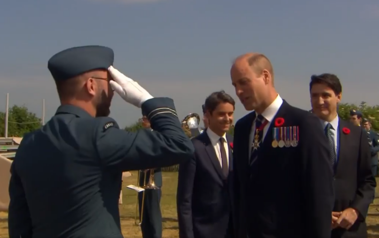 D-Day 80th anniversary marked with lowered flags, Juno Beach ceremony