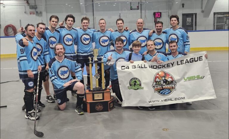 First season for Comox Valley – Campbell River ball hockey league a big hit