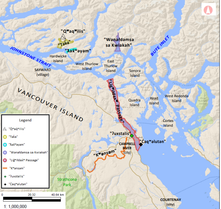 First Nations request place name changes in Campbell River region