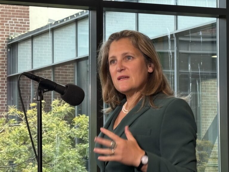 Carney’s support will aid in the affordability crisis, Freeland 