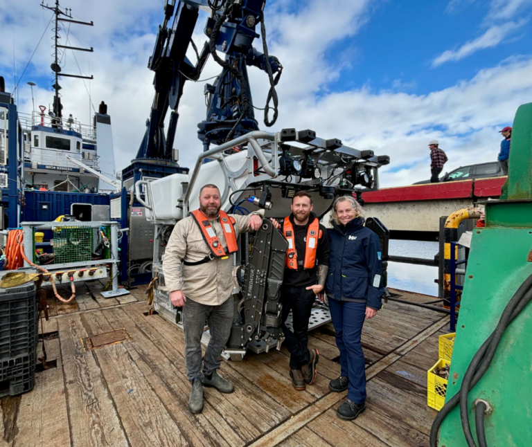 New BC-made deep-sea drone on its first mission off Vancouver Island