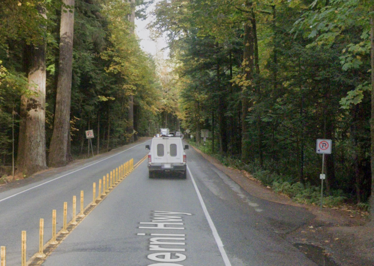 Safety improvements being installed through Cathedral Grove