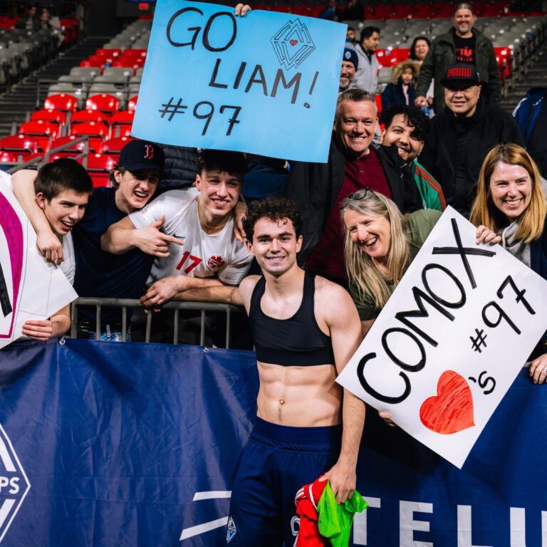 Comox’s Liam Mackenzie makes Vancouver Whitecaps first team debut